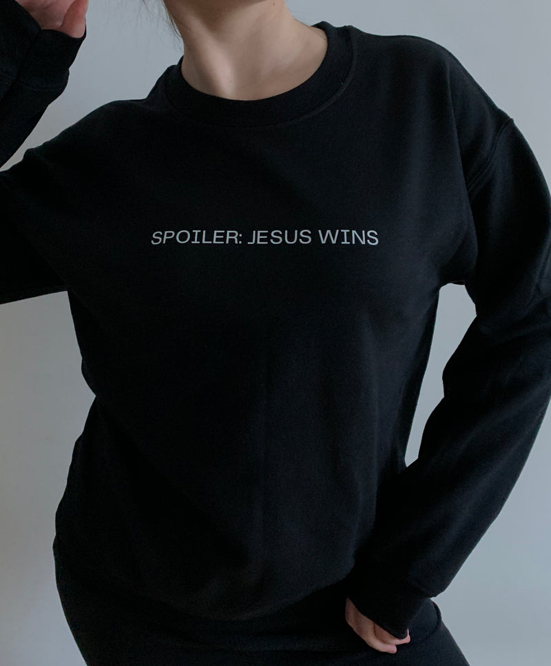 SPOILER:JESUS WINS SWEATER